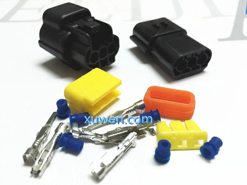 1 set 3 Pin Way Waterproof Wire Connector Plug Car Auto Sealed Electrical Set Car Truck denso connectors
1 set 3 Pin Way Waterproof Wire Connector Plug Car Auto Sealed Electrical Set Car Truck denso connectors