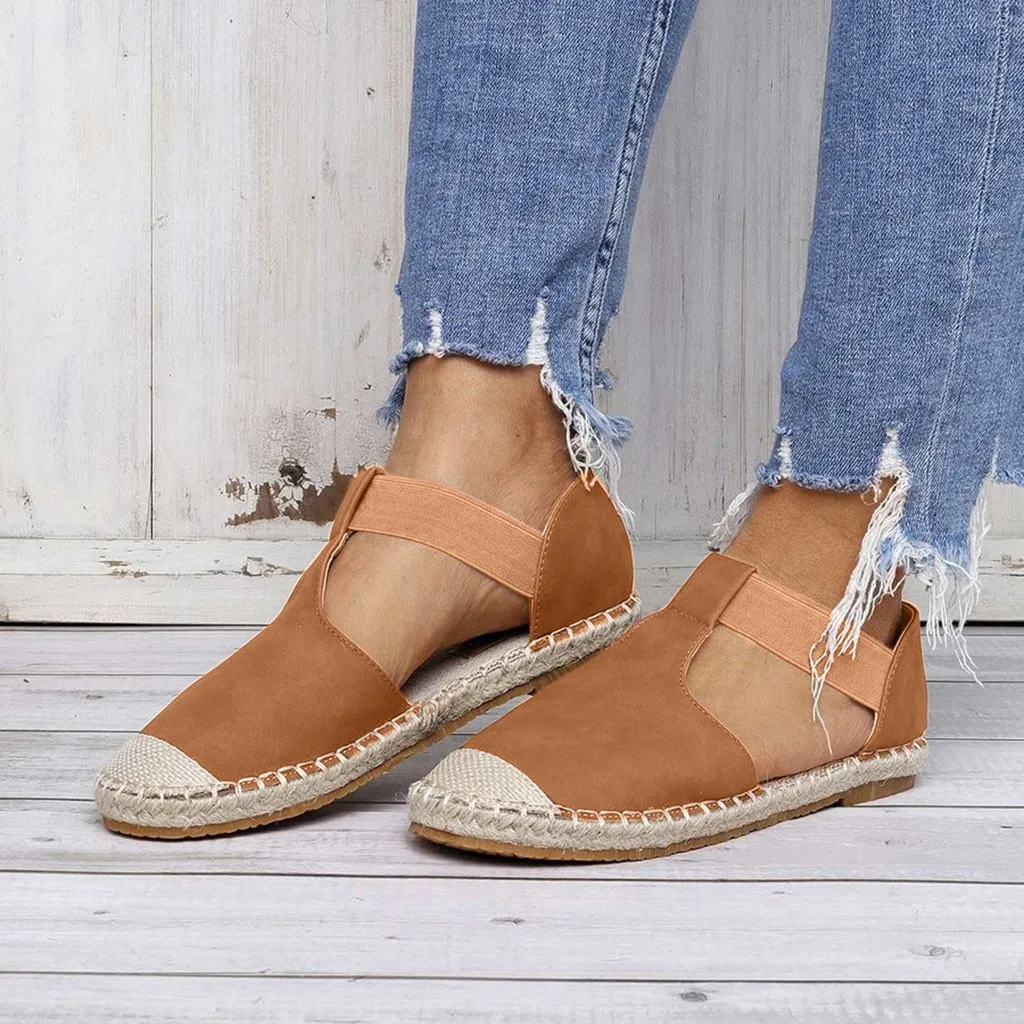 Flat Shoes Women Fashion Suede Flat Heel Shoes for Ladies Elastic Band Shoe Rome Style Flats Casual Footwear #XTN
Flat Shoes Women Fashion Suede Flat Heel Shoes for Ladies Elastic Band Shoe Rome Style Flats Casual Footwear #XTN