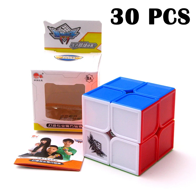30PCS Cyclone Boys FeiHu Magic cube 50mm Professional Cubo magico Speed Smooth Puzzle cube Non Sticker Toy For Children Neo Cube
30PCS Cyclone Boys FeiHu Magic cube 50mm Professional Cubo magico Speed Smooth Puzzle cube Non Sticker Toy For Children Neo Cube
