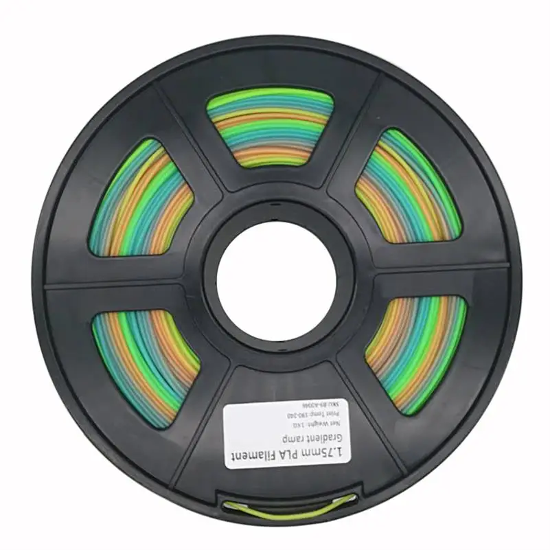 Muticolor 3d printer filaments 1.75mm/3mm 1kg plastic Rubber Consumables Material MakerBot/RepRap/UP/Mendel
Muticolor 3d printer filaments 1.75mm/3mm 1kg plastic Rubber Consumables Material MakerBot/RepRap/UP/Mendel