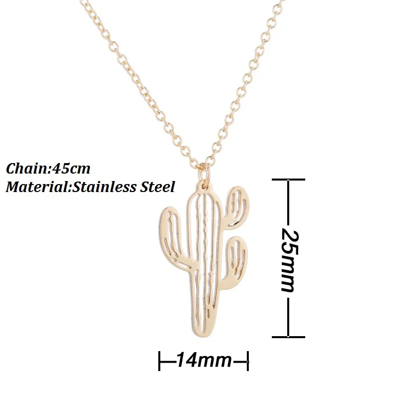 3-Daisies-Cactus-Decor-Decoration-Necklace-Women-Plant-Necklaces-Pendants-Choker-Bijoux