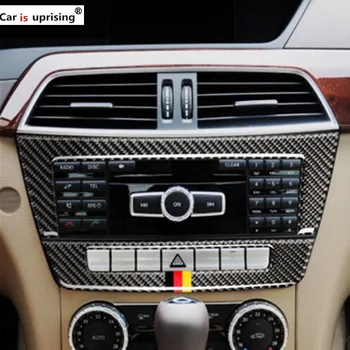 Carbon Fiber car accessories Central Control CD Plane car sticker For mercedes W204 C Class 2010-2013 car styling
Carbon Fiber car accessories Central Control CD Plane car sticker For mercedes W204 C Class 2010-2013 car styling