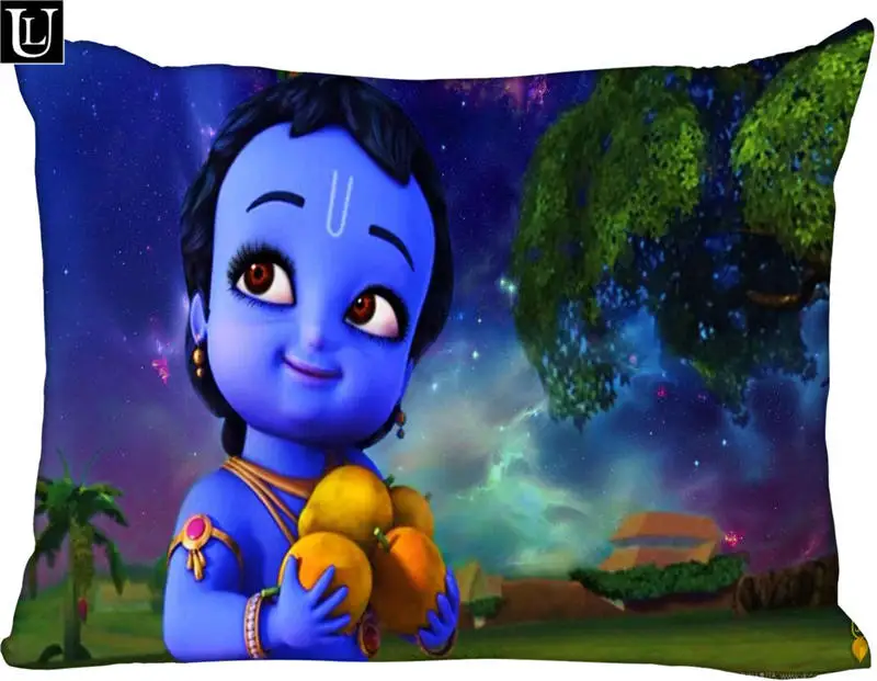 Custom little krishna Rectangle Pillow Cover Size 45x35cm (one side) Print Custom Zipper Polyester Cotton Pillowcase more size
Custom little krishna Rectangle Pillow Cover Size 45x35cm (one side) Print Custom Zipper Polyester Cotton Pillowcase more size