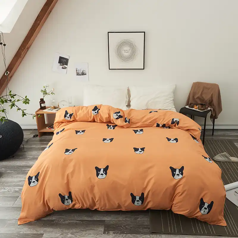 Lovely Dog Duvet Cover Twin Full Queen King Single Modern Fashion
