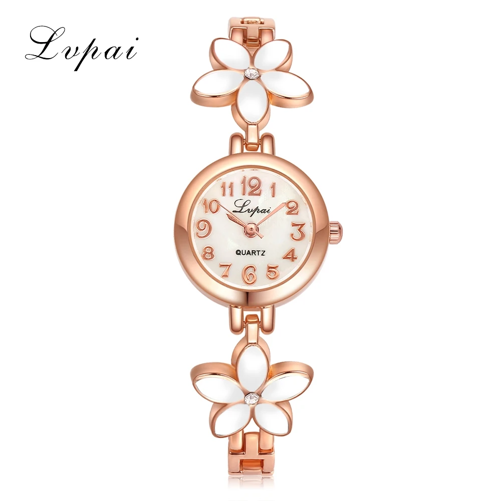 2017 Lvpai Flower Rose Gold Bracelet Watches Women Fashion Casual Quartz Watch Rhinestone Wristwatches Girls Bangle Women Watch
2017 Lvpai Flower Rose Gold Bracelet Watches Women Fashion Casual Quartz Watch Rhinestone Wristwatches Girls Bangle Women Watch