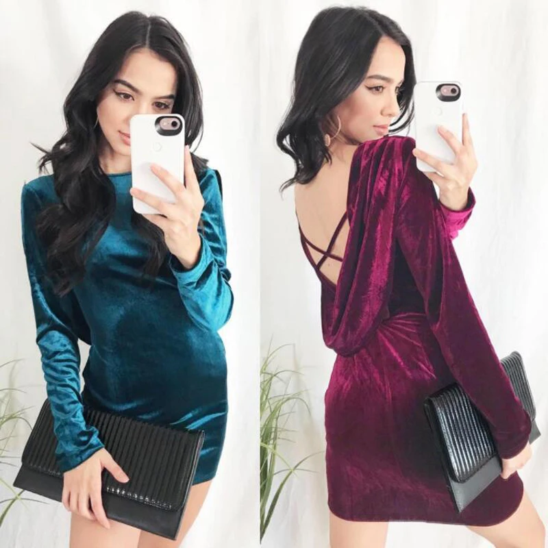 Sexy Round Neck Open Back Fashion Dress Casual Straight Solid Women Dress Robe Femme Summer Lace Up Dress
Sexy Round Neck Open Back Fashion Dress Casual Straight Solid Women Dress Robe Femme Summer Lace Up Dress