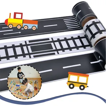 Railway Road Tape Sticker Washi Wide Traffic Road Adhesive Masking Tape Scotch Road For Kids Toy Car Play Gift
Railway Road Tape Sticker Washi Wide Traffic Road Adhesive Masking Tape Scotch Road For Kids Toy Car Play Gift