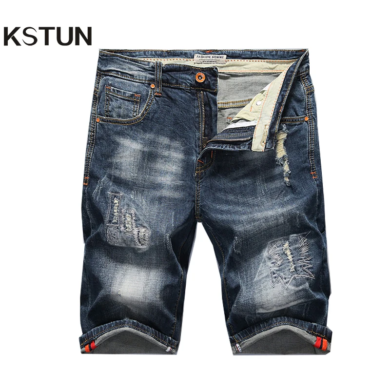 Summer Shorts Jeans Men Dark Blue Slim fit Ripped Jeans Retro Frayed Distressed Streetwear Boys Studnets Jeans Shorts Hot Summer
Summer Shorts Jeans Men Dark Blue Slim fit Ripped Jeans Retro Frayed Distressed Streetwear Boys Studnets Jeans Shorts Hot Summer