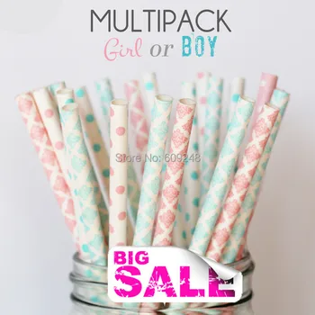 125pcs Mixed Colors Girl or Boy Party Paper Straws,Baby Shower Light Pink and Light Blue Damask,Swiss Dot,Gender Reveal,Vintage
125pcs Mixed Colors Girl or Boy Party Paper Straws,Baby Shower Light Pink and Light Blue Damask,Swiss Dot,Gender Reveal,Vintage