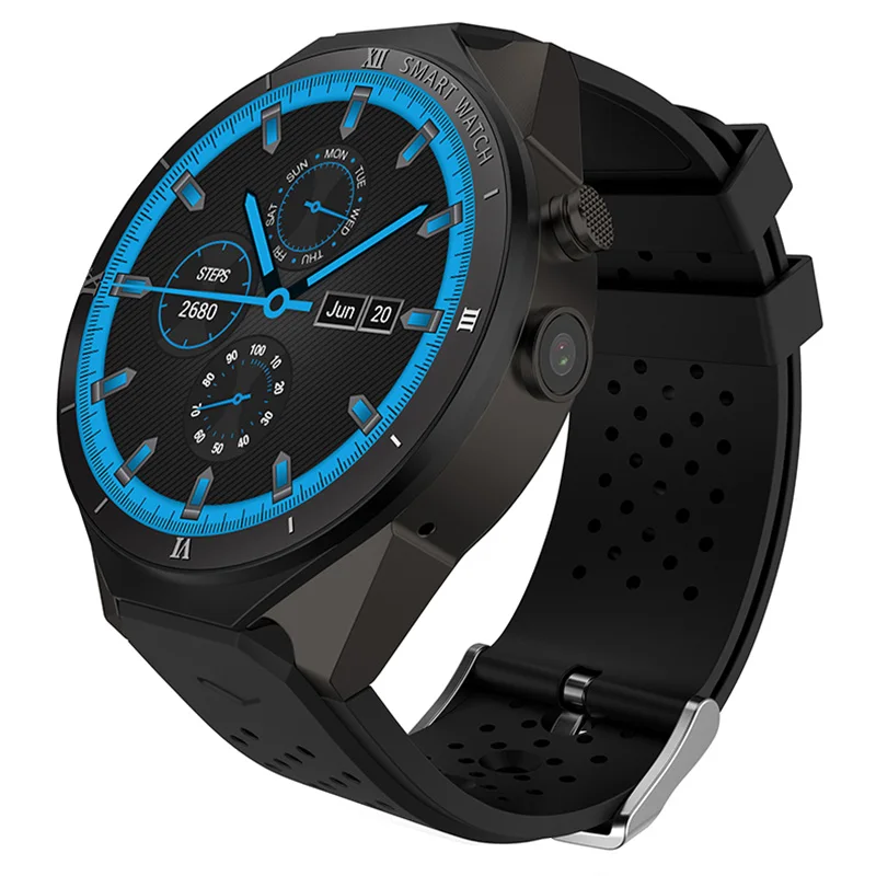 KingWear KW88 Pro 3G Smart Watch Phone Android 7.0 MTK6580 Quad Core 1.3GHz Sedentary Reminder Bluetooth 4.0 Wifi GPS 1GB 16GB
KingWear KW88 Pro 3G Smart Watch Phone Android 7.0 MTK6580 Quad Core 1.3GHz Sedentary Reminder Bluetooth 4.0 Wifi GPS 1GB 16GB