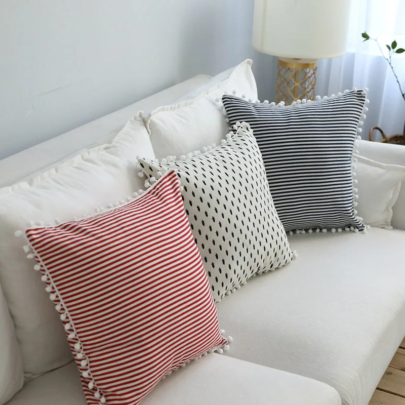 New 45*45cm Stripes cotton pillowcase decorative cushion cover household pillow covers throw pillow case
New 45*45cm Stripes cotton pillowcase decorative cushion cover household pillow covers throw pillow case