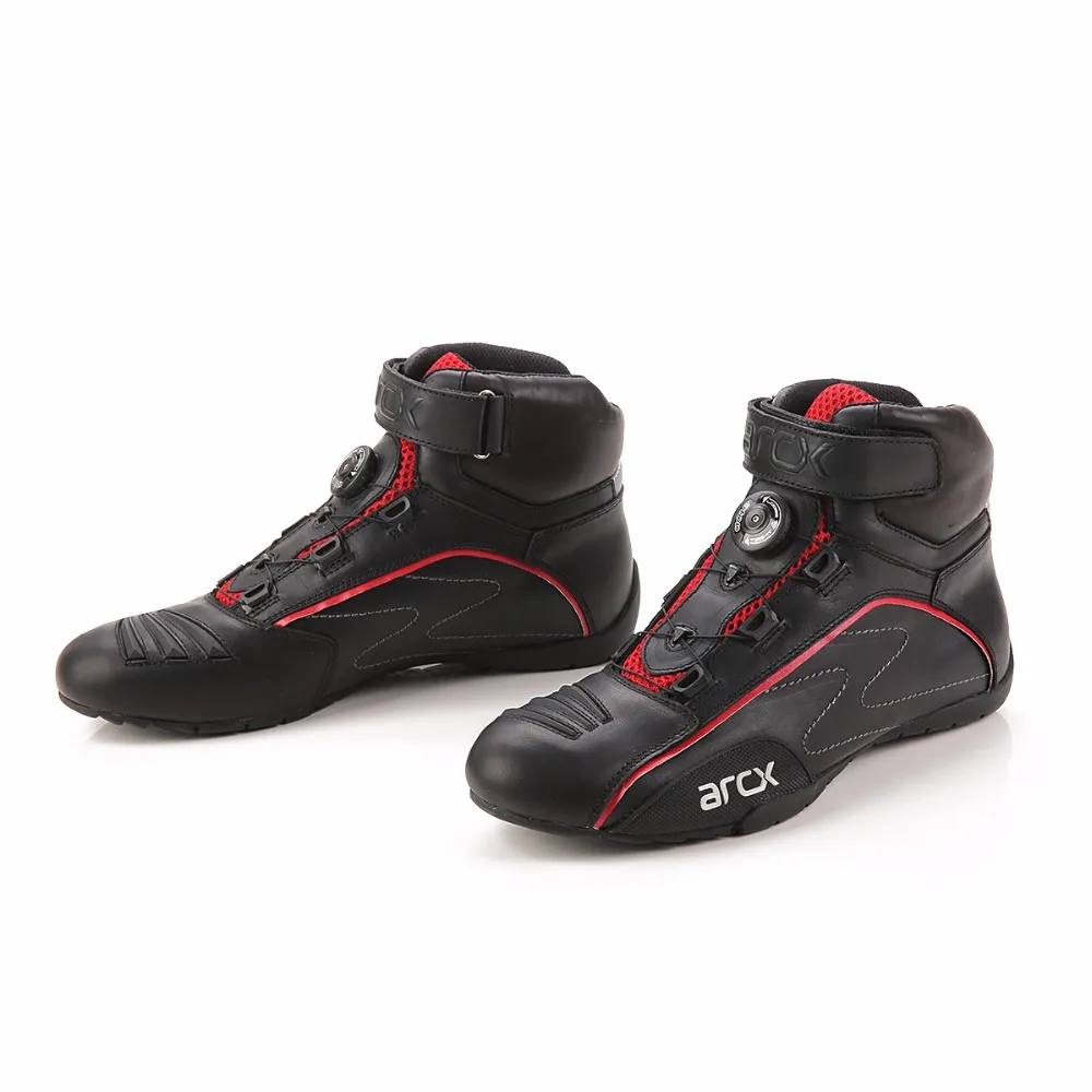 ARCX Brand Motorcycle Genuine Leather Ankle Boots Touring Boot Cow Leather Summer Breathable Shoes Mens Riding Locomotive Boots
ARCX Brand Motorcycle Genuine Leather Ankle Boots Touring Boot Cow Leather Summer Breathable Shoes Mens Riding Locomotive Boots