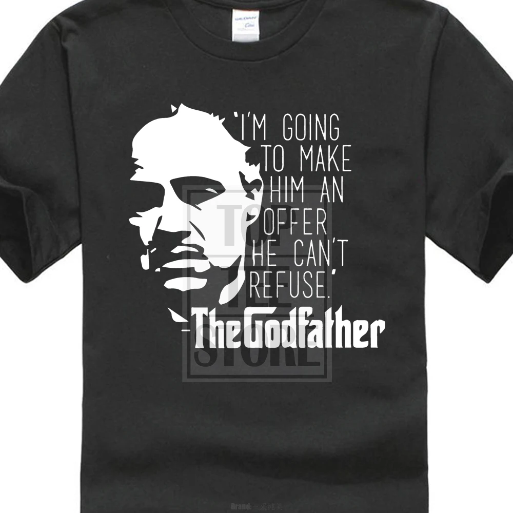

The Godfather Tee Don Vito Corleone Marlon Brando S M L Xl 2Xl 3Xl T Shirt