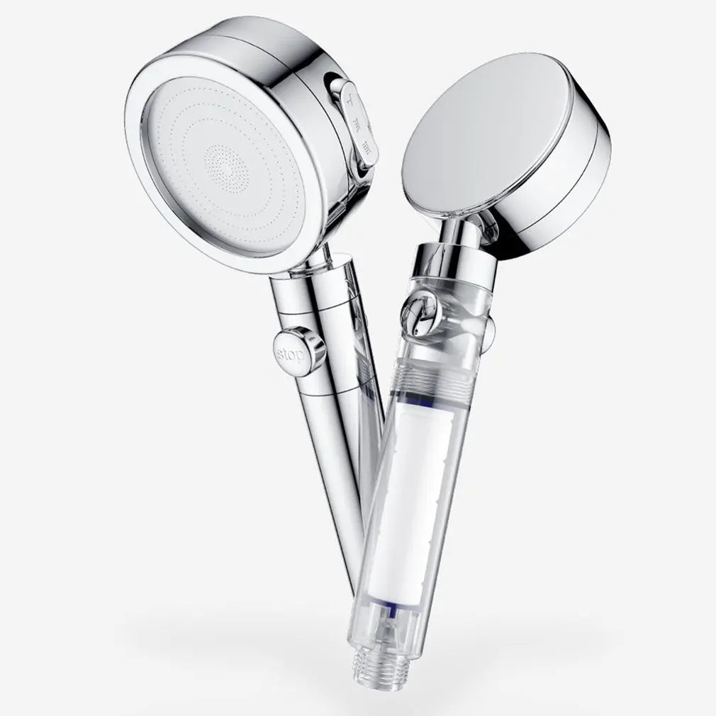 Bathroom Spa Shower Head Sprinkler Stop Water Switch Handheld Shower Pressurized Showers With Filter Cotton
Bathroom Spa Shower Head Sprinkler Stop Water Switch Handheld Shower Pressurized Showers With Filter Cotton