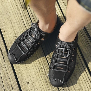 BVNOBET Classic Leather Men Casual Shoes Plus Size Comfort Loafers Vintage Style Adult Men Shoes Men Flats Mocasines Hombre
BVNOBET Classic Leather Men Casual Shoes Plus Size Comfort Loafers Vintage Style Adult Men Shoes Men Flats Mocasines Hombre