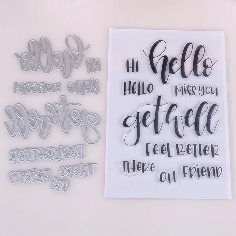 Letter/Miss you Metal Cutting Dies and Clear Stamp Set for DIY Scrapbooking Photo Album Decoretive Embossing Stencial
Letter/Miss you Metal Cutting Dies and Clear Stamp Set for DIY Scrapbooking Photo Album Decoretive Embossing Stencial