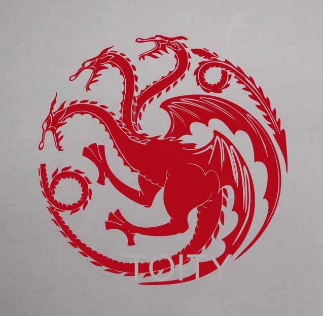 Game of Thrones Wall Sticker Sigils House of Targaryen Vinyl Decal Movie Art Decor Dorm Teem Room Home Interior Removable Mural
Game of Thrones Wall Sticker Sigils House of Targaryen Vinyl Decal Movie Art Decor Dorm Teem Room Home Interior Removable Mural