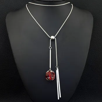 Fashion Stainless Steel Jewelry For Woman and Girl 850mm Long Charm Sweater Chain Ball Necklace Pendant High Quality NEILAPBB
Fashion Stainless Steel Jewelry For Woman and Girl 850mm Long Charm Sweater Chain Ball Necklace Pendant High Quality NEILAPBB
