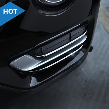 Stainless Front Bumper Grille Fog Light Lamp Cover Trim For BMW X3 F25 2014-2017 4pcs Car accesories interior Car Trim
Stainless Front Bumper Grille Fog Light Lamp Cover Trim For BMW X3 F25 2014-2017 4pcs Car accesories interior Car Trim