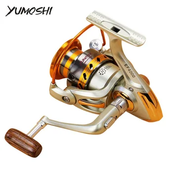 YUMOSHI Spinning Fishing Reel EF 500-9000 Sea Fishing Reel Left/Right 12BB Up 5.5:1 Tackle Max Drag Power Casting Fishing Reel 
YUMOSHI Spinning Fishing Reel EF 500-9000 Sea Fishing Reel Left/Right 12BB Up 5.5:1 Tackle Max Drag Power Casting Fishing Reel