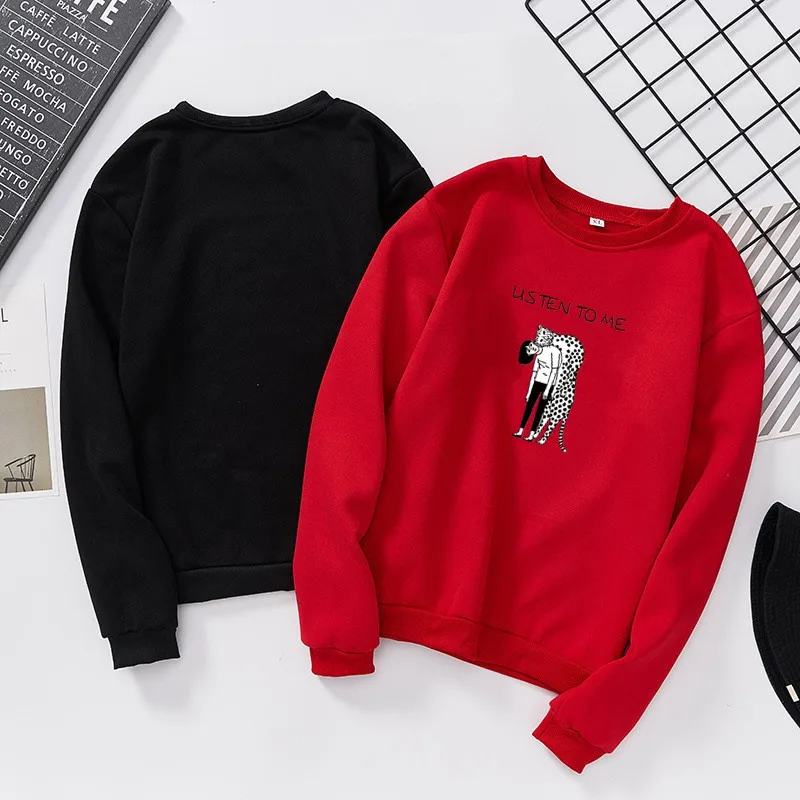 Female Sweatshirt Hoodies Women Long Sleeve Hooded Sweatshirt Hoodies For Women Printed O-neck Pullovers Winter Warm Tops
Female Sweatshirt Hoodies Women Long Sleeve Hooded Sweatshirt Hoodies For Women Printed O-neck Pullovers Winter Warm Tops