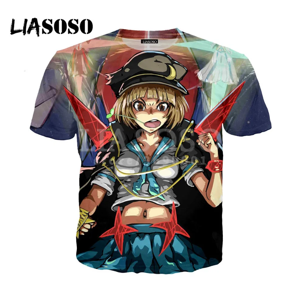 LIASOSO 3D Print Women Men Japanese Anime Cosplay Kill La Kill Ryuko Tshirt Summer T-shirt Hip Hop Pullover Short Sleeve X0667
LIASOSO 3D Print Women Men Japanese Anime Cosplay Kill La Kill Ryuko Tshirt Summer T-shirt Hip Hop Pullover Short Sleeve X0667