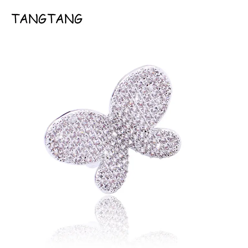 Good Quality Finger Women Rings Silver with Full Zirconia Fly Animal Butterfly Girl Ring Bague Wholesale Price Jewellery E6172K1
Good Quality Finger Women Rings Silver with Full Zirconia Fly Animal Butterfly Girl Ring Bague Wholesale Price Jewellery E6172K1