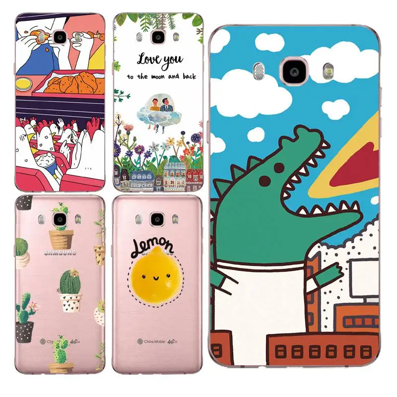 Dinasour Soft Clear TPU Phone Case For Samsung J3 J5 J7 S6 S7 S8 note8 A3 A5 C7 J2prime Cactus Lemon Printed Cover Free Shipping
Dinasour Soft Clear TPU Phone Case For Samsung J3 J5 J7 S6 S7 S8 note8 A3 A5 C7 J2prime Cactus Lemon Printed Cover Free Shipping