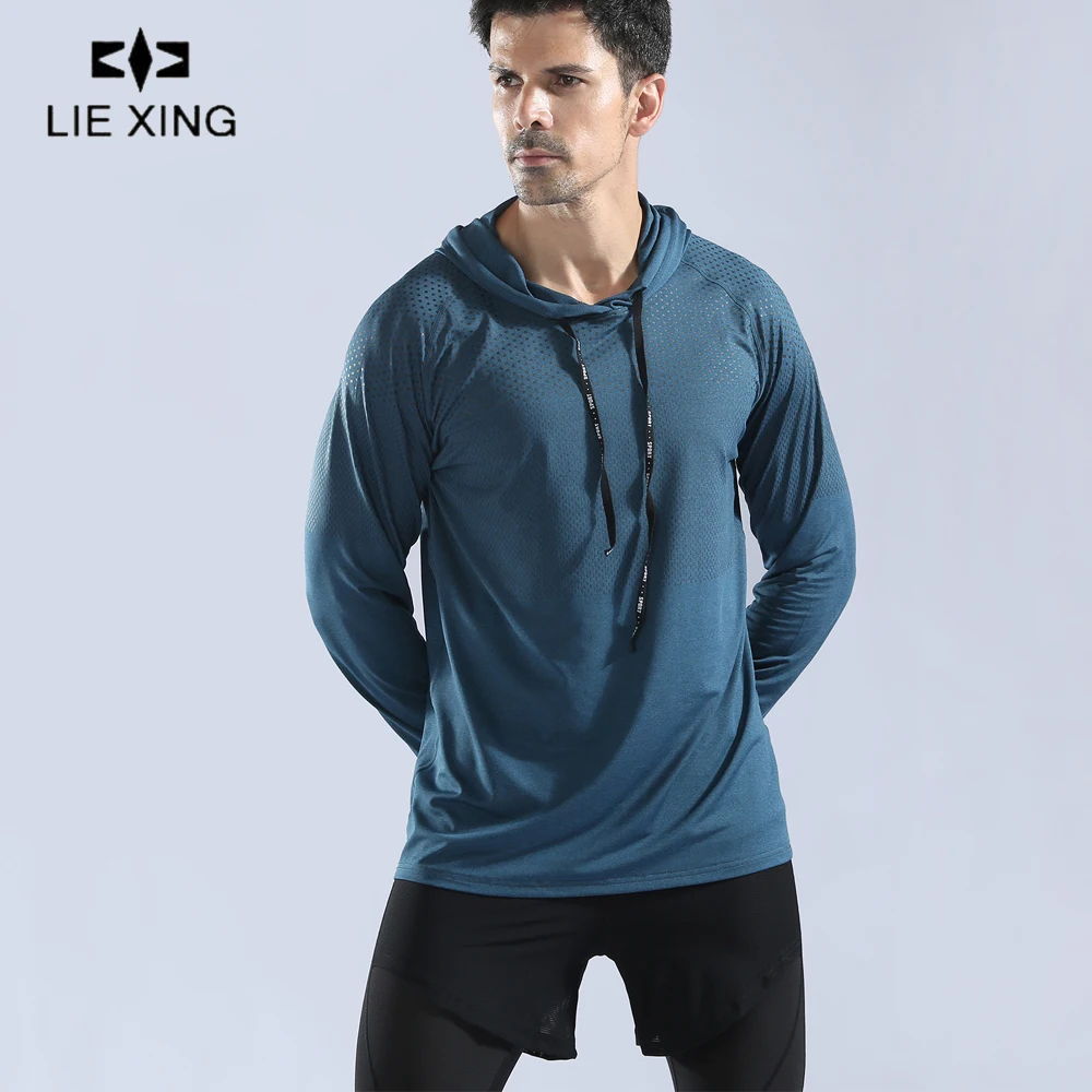 LIEXING dry fit long sleeve T shirt Running Sport T-Shirt Quickly Dry Fitness Gym Top Tee Winter Loose Fit Male Gym Clothes
LIEXING dry fit long sleeve T shirt Running Sport T-Shirt Quickly Dry Fitness Gym Top Tee Winter Loose Fit Male Gym Clothes