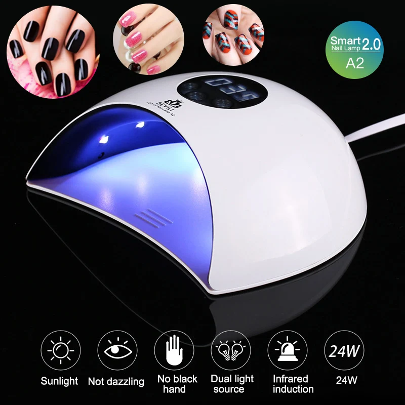 2018 New 9LED 36W Quickly Nail Dryer Lamp Nails Gel Salon Art Tools Lamp Dryer USB Charge UV Lamp Nail Art Manicure Dryer
2018 New 9LED 36W Quickly Nail Dryer Lamp Nails Gel Salon Art Tools Lamp Dryer USB Charge UV Lamp Nail Art Manicure Dryer
