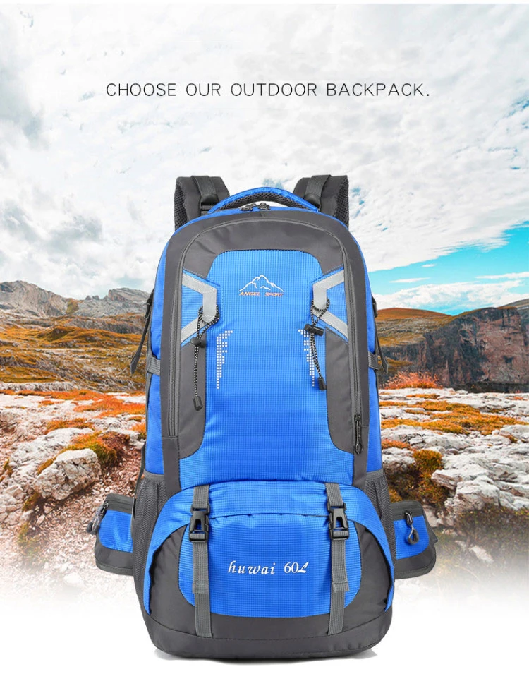 NEW 2019 60L Lightweight Backpack Waterproof Outdoor Camping Hiking Mountaineering Backpack Trekking Climbing Sport Travel Bag 
NEW 2019 60L Lightweight Backpack Waterproof Outdoor Camping Hiking Mountaineering Backpack Trekking Climbing Sport Travel Bag