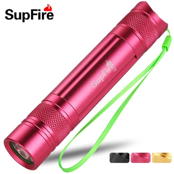 Original Supfire S5 Mini Flashlight LED Torch light Aluminum IP6-7 Waterproof Cree XPE Camp Lamp with 18650 Battery S002
Original Supfire S5 Mini Flashlight LED Torch light Aluminum IP6-7 Waterproof Cree XPE Camp Lamp with 18650 Battery S002