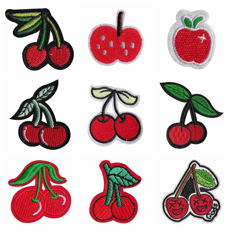 9 Design Patch 1 Pcs Fruit Cherry Embroidered Iron on Patches for Clothing DIY Apparel Accessories Garment Sewing Stickers Badge
9 Design Patch 1 Pcs Fruit Cherry Embroidered Iron on Patches for Clothing DIY Apparel Accessories Garment Sewing Stickers Badge