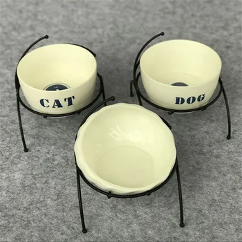 Free Shipping Ceramic Pet Bowl Stainless Steel Iron Frame Firm and Strong Food Water Feeders for Cat and Dog Pet Supplies
Free Shipping Ceramic Pet Bowl Stainless Steel Iron Frame Firm and Strong Food Water Feeders for Cat and Dog Pet Supplies