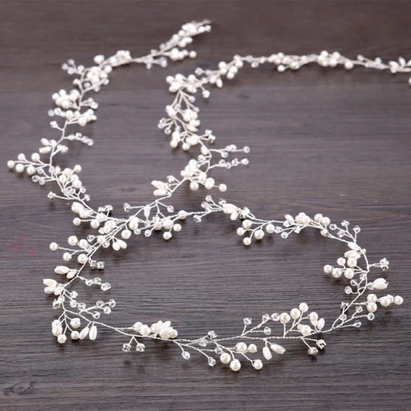 JAVRICK 1m Bride Headband Wedding Pearl Bridal Handmade Hair Band Accessories Headdress Wedding Party Gift
JAVRICK 1m Bride Headband Wedding Pearl Bridal Handmade Hair Band Accessories Headdress Wedding Party Gift