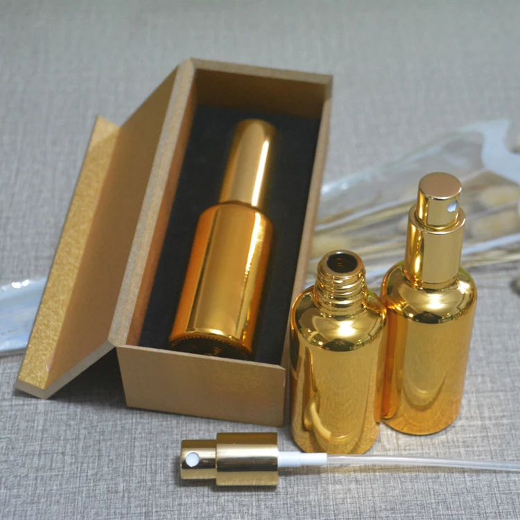 4pcs 50ml High temperature gold plated atomiser spray bottle With wooden box,empty refillable glass bottle, perfume subpackage
4pcs 50ml High temperature gold plated atomiser spray bottle With wooden box,empty refillable glass bottle, perfume subpackage