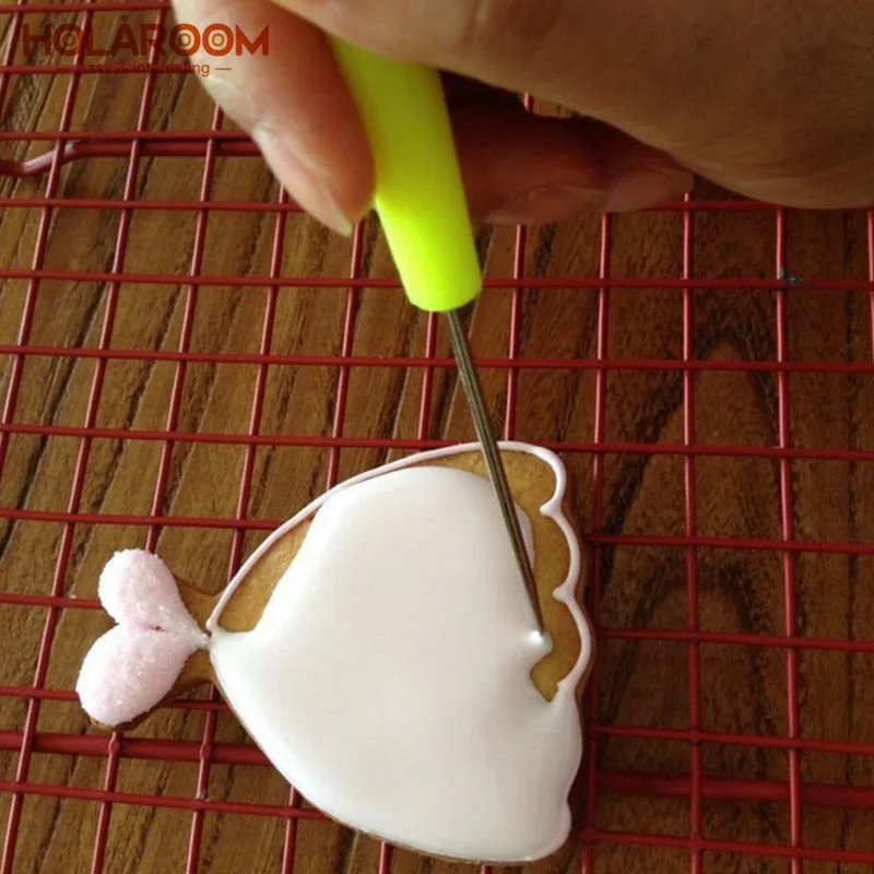 Holaroo Frosting Stirring Pin Practical Fondant Cookie Exhaust Needle Sugar Embossed Needles Mark Needle Kitchen Baking Tool
Holaroo Frosting Stirring Pin Practical Fondant Cookie Exhaust Needle Sugar Embossed Needles Mark Needle Kitchen Baking Tool