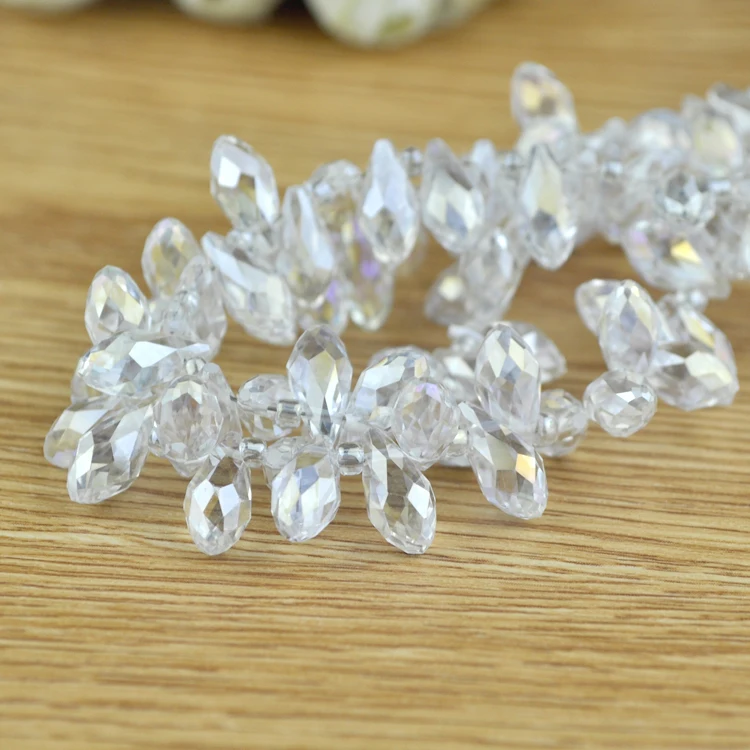 Wholesale!2013 Newest 3A Top Quality Crystal Tear Drop Beads,100pcs/lot White AB 6*12mm Crystal Beads For Jewelry DIY Making
Wholesale!2013 Newest 3A Top Quality Crystal Tear Drop Beads,100pcs/lot White AB 6*12mm Crystal Beads For Jewelry DIY Making