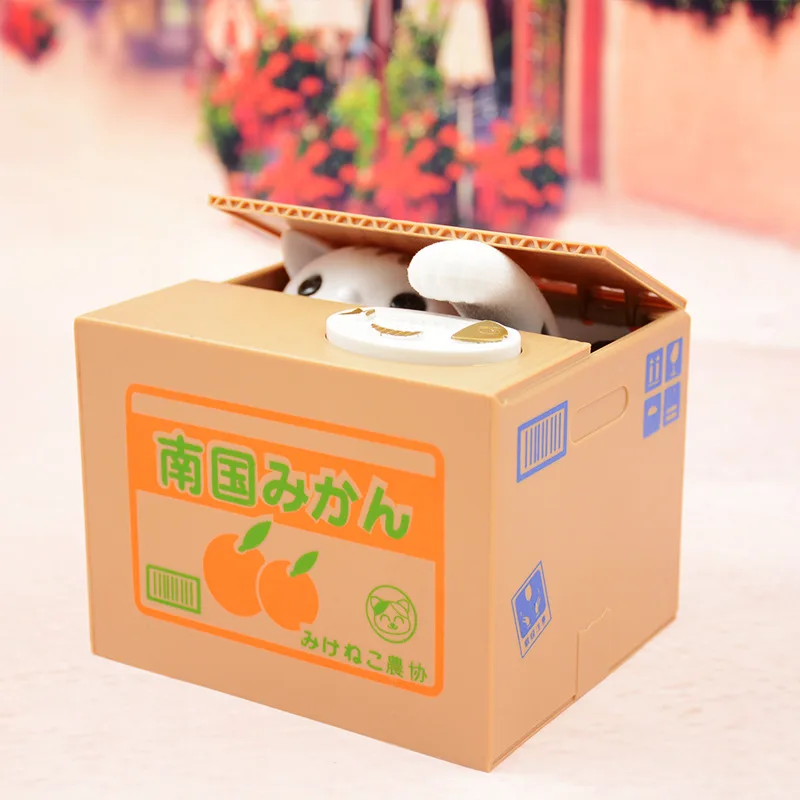 Lucky Cat Panda Thief Money boxes toy piggy banks gift kids money boxes Automatic Stole Coin Piggy Bank Money Saving Box Moneyb
Lucky Cat Panda Thief Money boxes toy piggy banks gift kids money boxes Automatic Stole Coin Piggy Bank Money Saving Box Moneyb