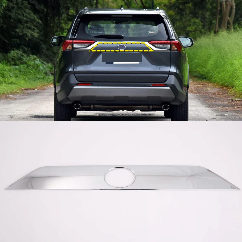 Car Accessories For Toyota RAV4 2019 2020 abs Car Auto accessories Rear Trunk Tail Gate Lid Molding Cover Trim 1PCS
Car Accessories For Toyota RAV4 2019 2020 abs Car Auto accessories Rear Trunk Tail Gate Lid Molding Cover Trim 1PCS