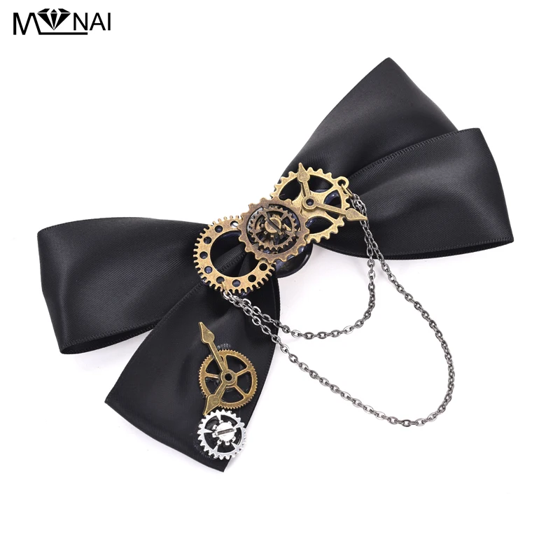 Vintage Steampunk Bowtie Industrial Victorian Neck Tie Bowknot Costume Goth Accessory Handmade
Vintage Steampunk Bowtie Industrial Victorian Neck Tie Bowknot Costume Goth Accessory Handmade