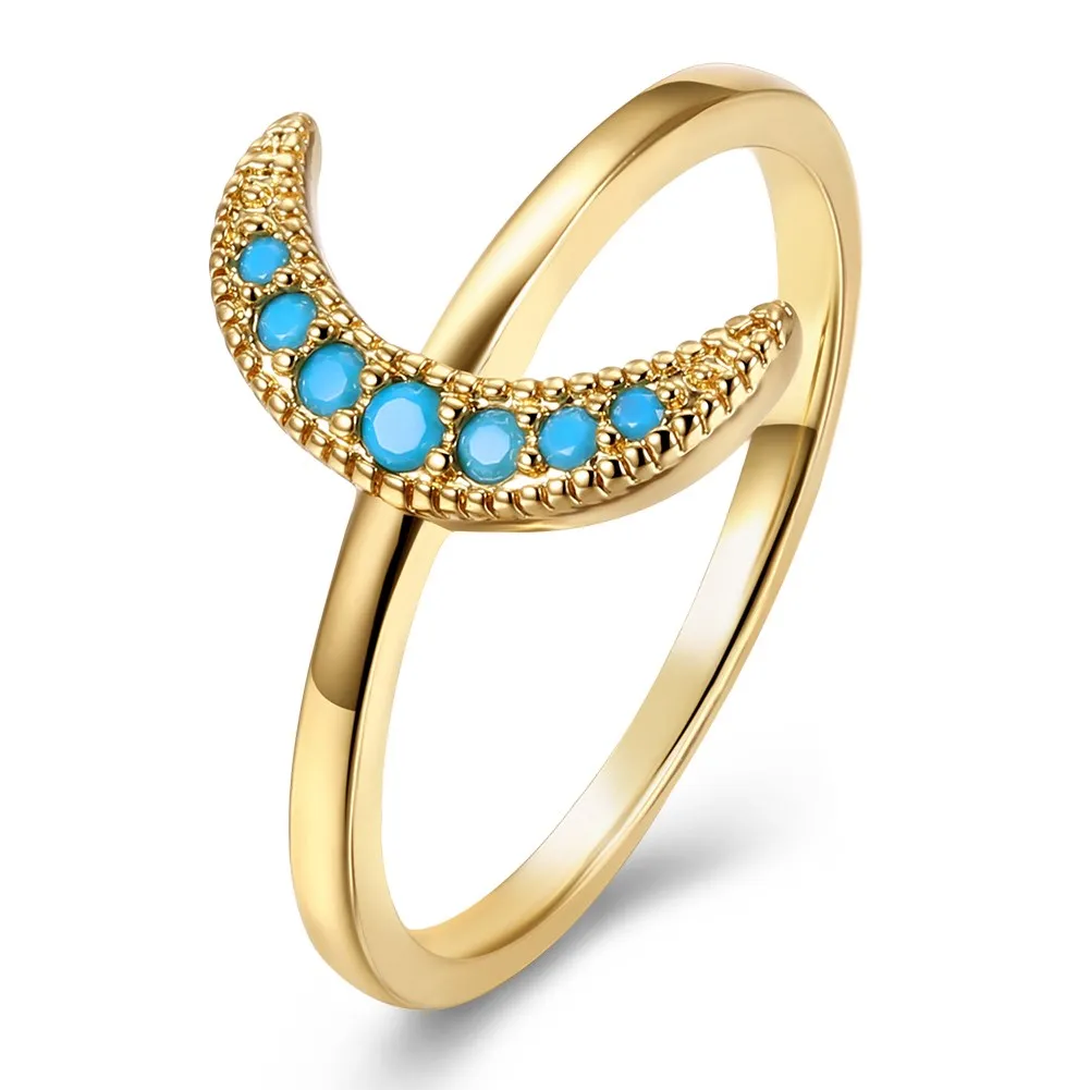 INALIS Brand Jewelry Rings Turquoises Gypsy Setting Stone Women Moon Blue Color Natural Stone Romantic Women Ring Party Wedding
INALIS Brand Jewelry Rings Turquoises Gypsy Setting Stone Women Moon Blue Color Natural Stone Romantic Women Ring Party Wedding