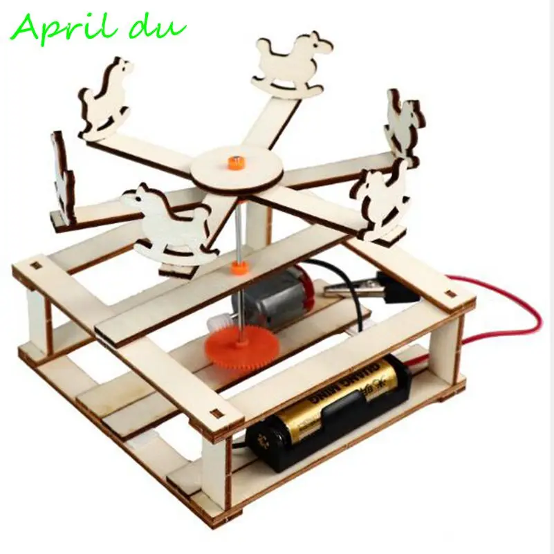 1pcs Creative technology small production DIY carousel physics science experimental materials pupils puzzle play
1pcs Creative technology small production DIY carousel physics science experimental materials pupils puzzle play