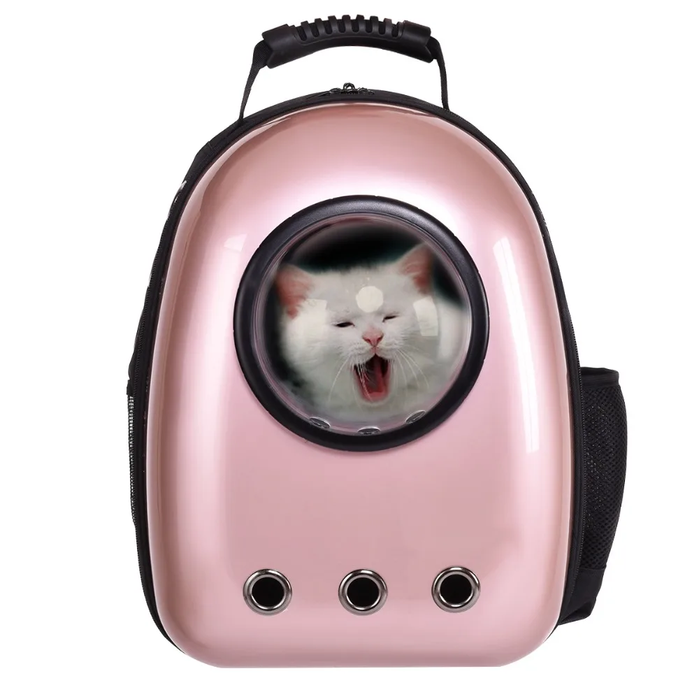 Transportin de viaje para gatos o pequenos perros Mochila ligero impermeable respirable ABS Rosado PS6349PI
Transportin de viaje para gatos o pequenos perros Mochila ligero impermeable respirable ABS Rosado PS6349PI