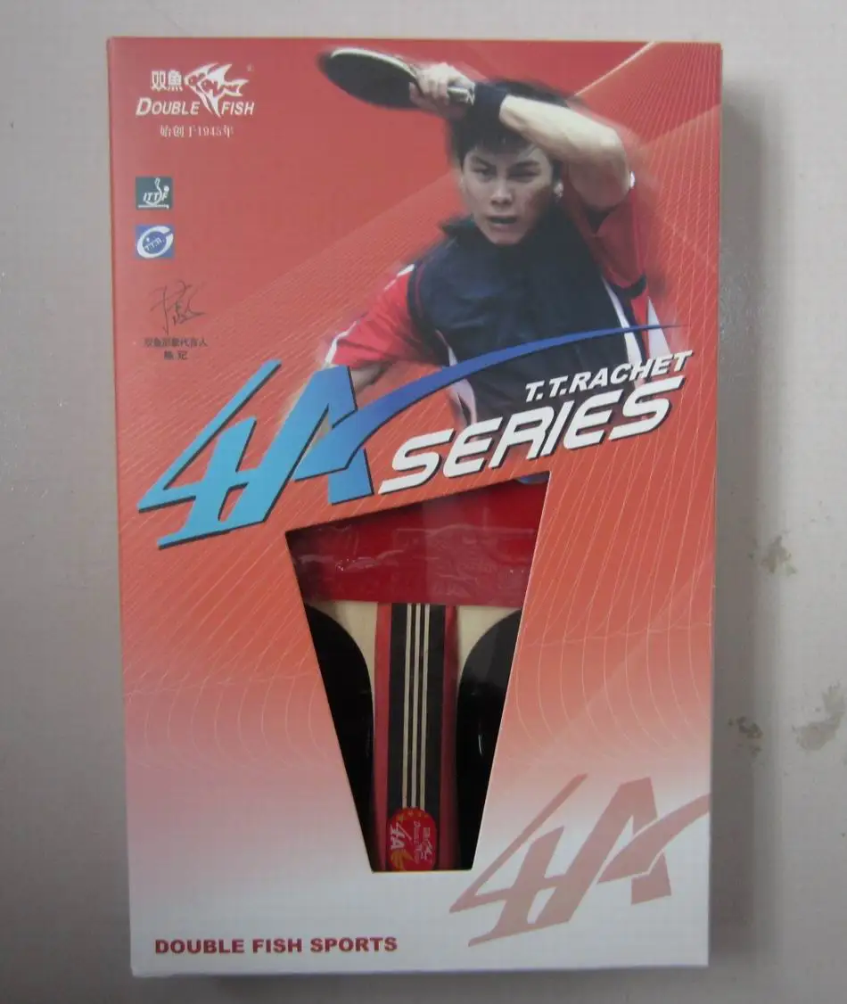 Original Finished rackets double fish 4 stars table tennis rackets attack racquet sports pimples in pure wood original packing
Original Finished rackets double fish 4 stars table tennis rackets attack racquet sports pimples in pure wood original packing