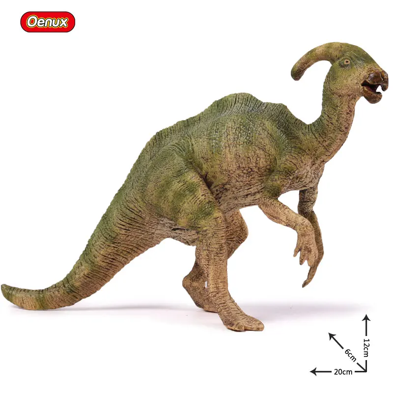 Oenux Jurassic Herbivorous Dinosaurs Walking Posture Parasaurolophus Model Toy Static PVC Dinosaurs Action Figures For Boys Gift
Oenux Jurassic Herbivorous Dinosaurs Walking Posture Parasaurolophus Model Toy Static PVC Dinosaurs Action Figures For Boys Gift