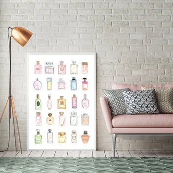 Fashion Women Canvas Poster And prints Watercolor Perfume Lipstick Painting Wall Pictures For Lady Room Home Decoration No Frame
Fashion Women Canvas Poster And prints Watercolor Perfume Lipstick Painting Wall Pictures For Lady Room Home Decoration No Frame