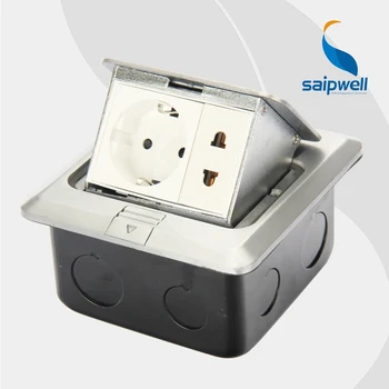 16A 220V Luxury Aluminum Alloy Floor Socket / European Style Multi-fuction Socket (SPD-2F/AC1-6)
16A 220V Luxury Aluminum Alloy Floor Socket / European Style Multi-fuction Socket (SPD-2F/AC1-6)