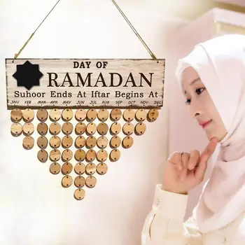 1 Set 50pcs Board + 50pcs Ring Countdown Board Eid Mubarak Muslim Islam Ramadan Days Date Notes Pad Plate Calendar Reminding Boa
1 Set 50pcs Board + 50pcs Ring Countdown Board Eid Mubarak Muslim Islam Ramadan Days Date Notes Pad Plate Calendar Reminding Boa