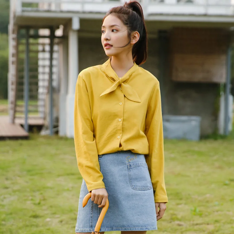 Women's Shirts Lady Kawaii Vintage Sweet Corduroy Long Sleeve Shirt Casual Ulzzang Top Female Punk Harajuku Tunic For Women
Women's Shirts Lady Kawaii Vintage Sweet Corduroy Long Sleeve Shirt Casual Ulzzang Top Female Punk Harajuku Tunic For Women